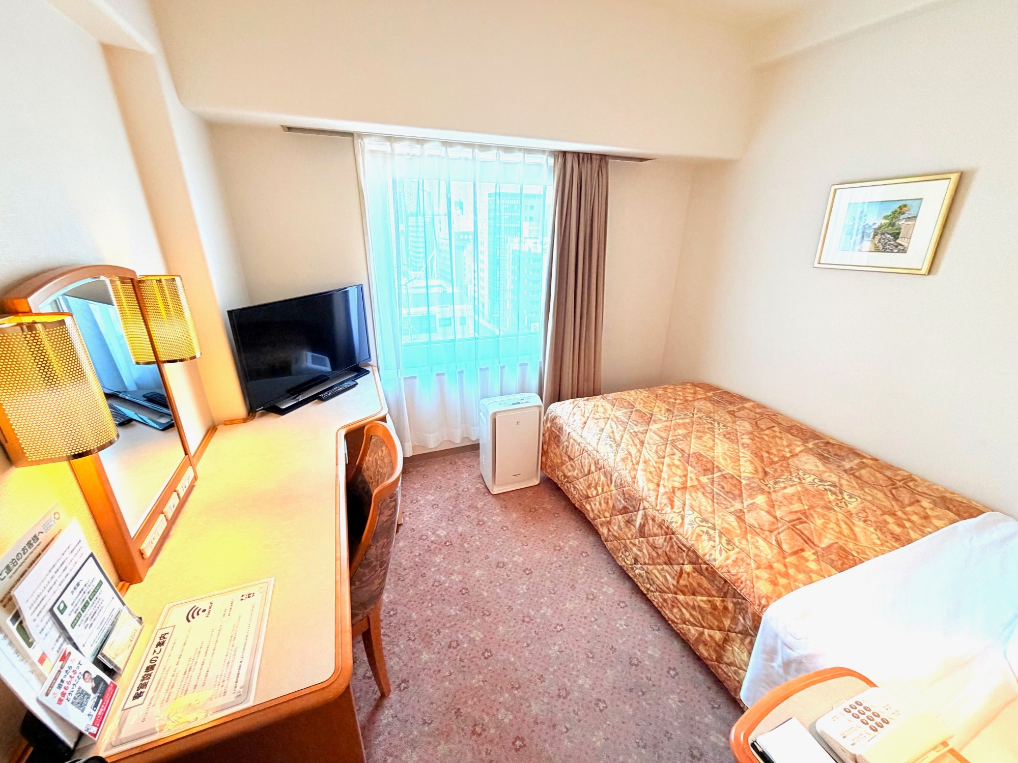 シングルルームの一例